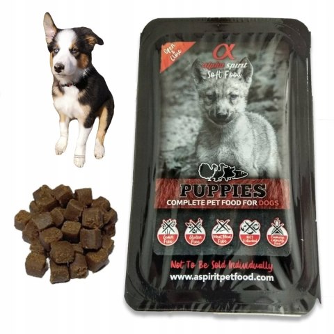 Alpha Spirit PUPPIES dla szczeniąt tacka 200g