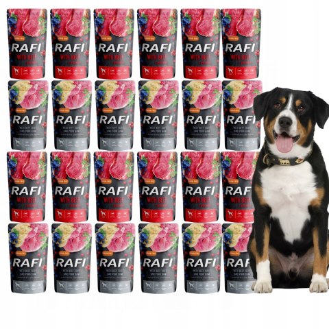 Dolina Noteci Rafi 24x500 Wołowina i żołądki wołowe MIX