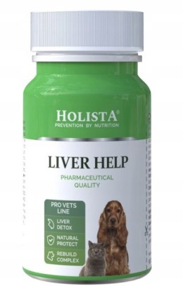 Holista liver help dla psów i kotów wątroba 90 tabletek