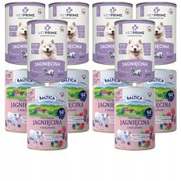 KARMA MONOPROTEINOWA JAGNIĘCINA 12X400 BALTICA VETPRIME