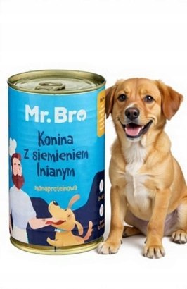 Mr.Bro konina z siemieniem lnianym 400g