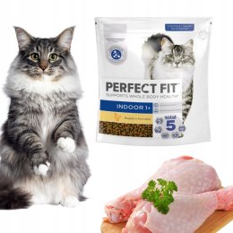 PERFECT FIT INDOOR ADULT 750G SUCHA KARMA DLA DOROSŁEGO KOTA Z KURCZAKIEM
