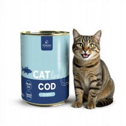 POKUSA CatLine - dorsz - karma mokra dla kotów dorosłych 400 g