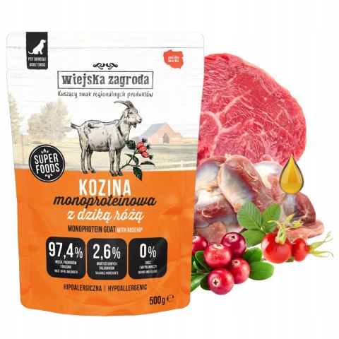 Wiejska Zagroda 12x500 Mix Monobiałkowe Saszetki DLA PSA