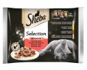 13xSheba Saszetki Selection Soczyste Smaki Kurczak wołowina jagnięcina 4x85