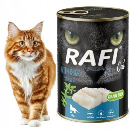 MOKRA KARMA DLA KOTA RAFI CAT ADULT Z DORSZEM 400G