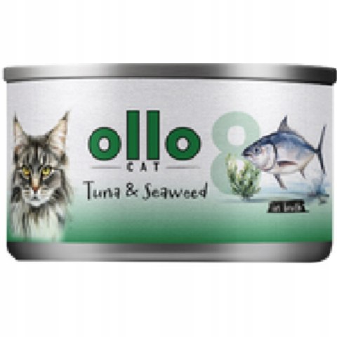 Ollo Cat Tuna Shrimp Lobster Zestaw wszystkich smaków 24x70g