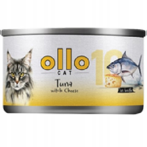 Ollo Cat Tuna Shrimp Lobster Zestaw wszystkich smaków 24x70g