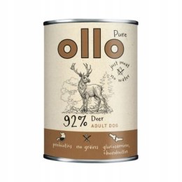 Ollo Pure Jeleń Mokra karma dla psa 400g