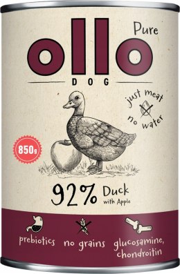 Ollo Pure Kaczka z Jabłkiem 800g