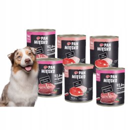 PAN MIĘSKO Zestaw dla szczeniaka 6x800