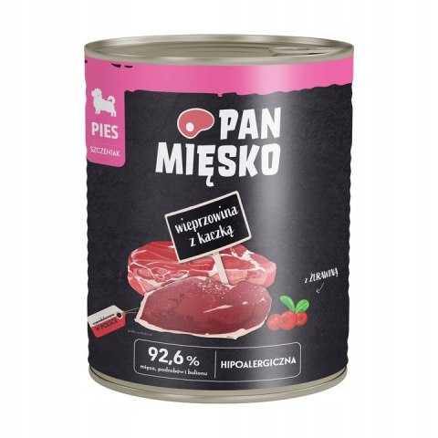 PAN MIĘSKO Zestaw dla szczeniaka 6x800