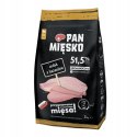 Pan Mięsko Karma PIES indyk z bażantem chrupki S 3kg