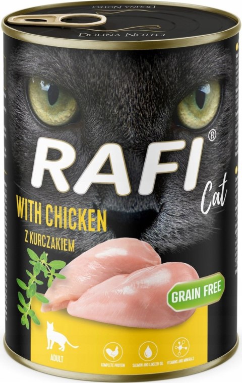 RAFI CAT ADULT MOKRA KARMA DLA KOTA KURCZAK 400G