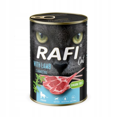 RAFI CAT ADULT MOKRA KARMA DLA KOTA STERYLIZOWANEGO JAGNIĘCINA 400G