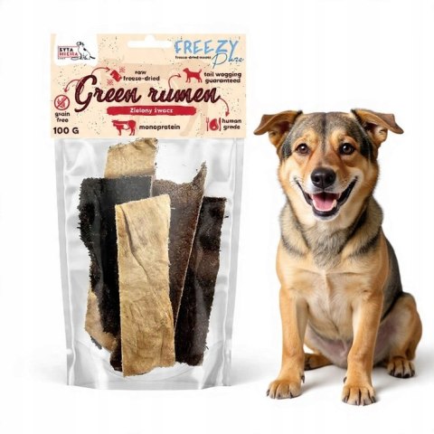 SYTA MICHA 100% liofilizowany zielony żwacz wołowy dla psa FREEZY Pure 80g