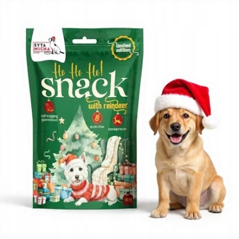 Syta Micha HO HO Snacks - z Reniferem dynią i jabłkiem 80g
