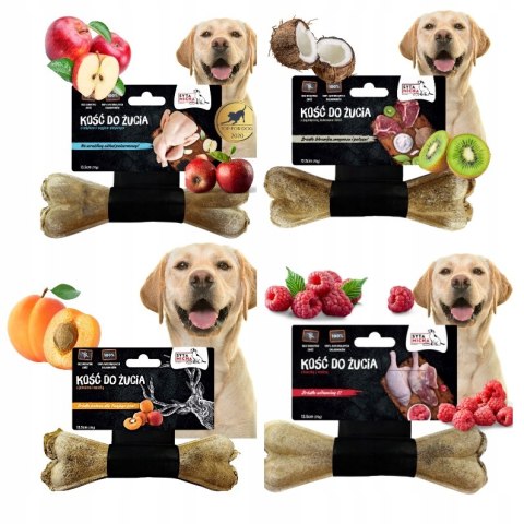 Syta Micha Kości do Żucia 4x13cm Mega Zestaw jagnięcina indyk kaczka