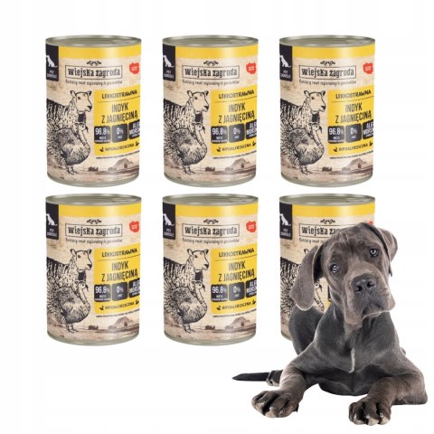 Wiejska Zagroda Indyk z Jagnięciną 6x400