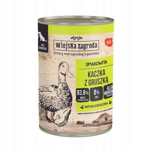 Wiejska Zagroda MIX SMAKÓW Indyk z królikiem z jagnięciną 24x400g Wywkintna