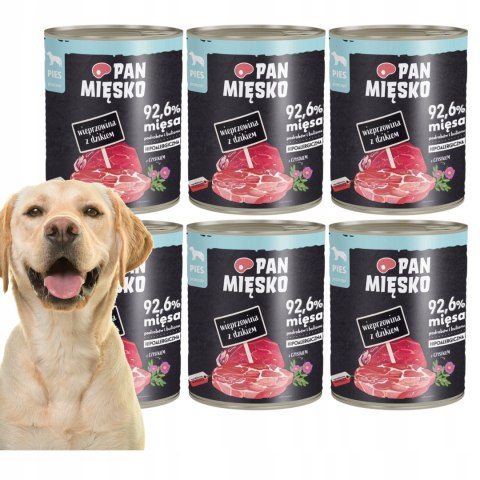 ZESTA BPAN MIĘSKO WIEPRZOWINA Z DZIKIEM 6x800