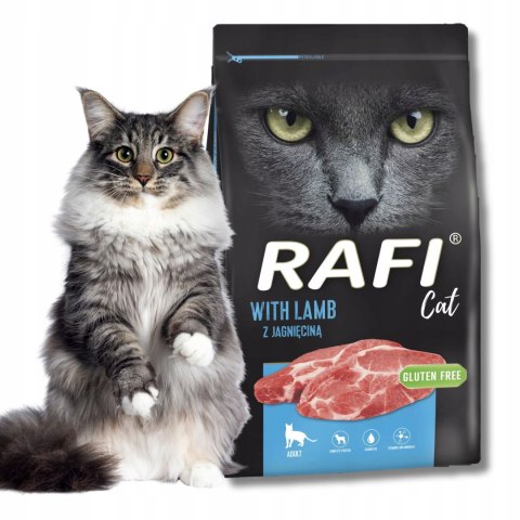 Karma dla kota Rafi Cat jagnięcina 7kg Dolina Noteci
