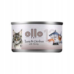 Ollo Cat nr 1 Tuna with Shrimp in Broth