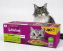 Whiskas 40x85 sasz woł/kur/tuń/gal mix smaków