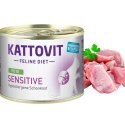 KATTOVIT KOT SENSITIVE INDYK 185G Karma mokra dla kota delikatny układ