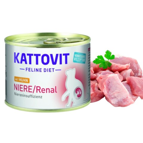 KATTOVIT Niere Renal KURCZAK puszka dla kota 185g