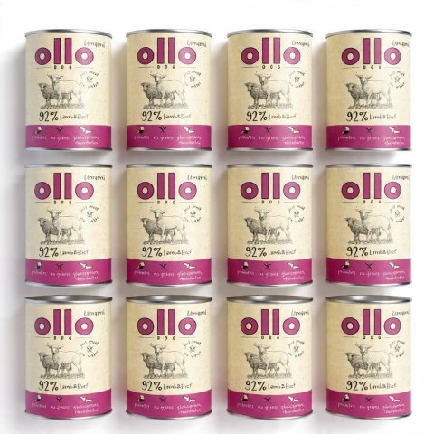 OLLO PUSZKA PIES UMAMI JAGNIĘCINA I WOŁOWINA 12X850G