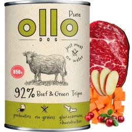 OLLO Pure Wołowina i Żwacze 850g