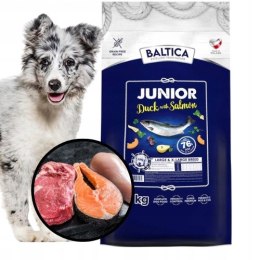 BALTICA EXCELLENR JUNIOR DUCK & SALMON 12KG KACZKA Z ŁOSOSIEM