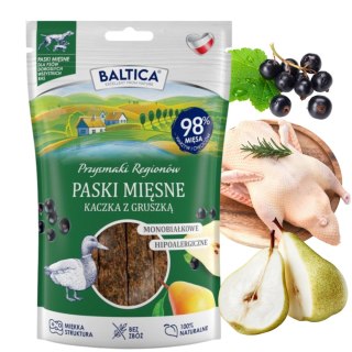BALTICA PRZYSMAKI REGIONÓW Mięsne paski Kaczka z gruszką 90g