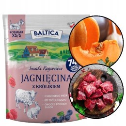 BALTICA SMAKI REGIONÓW Jagnięcina z królikiem XS/S 1kg rasy małe