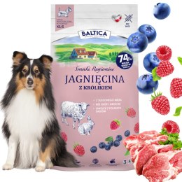 BALTICA SMAKI REGIONÓW Jagnięcina z królikiem XS/S 3kg