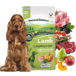 Baltica Jagnięcina M/L 3kg karma dla psa sucha Natural Balance