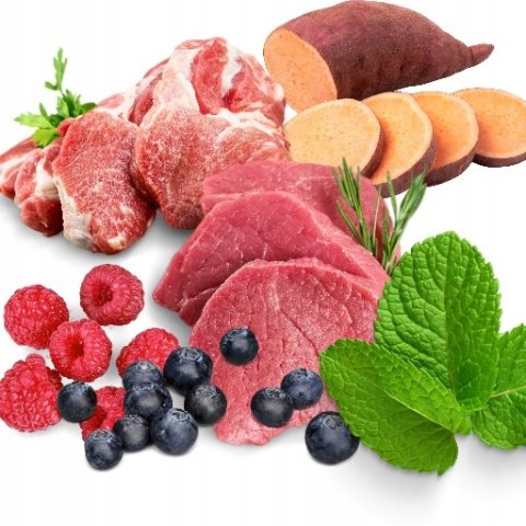 Baltica Smaki Regionów Adult Cielęcina z jagnięciną XS/S 1kg rasy małe