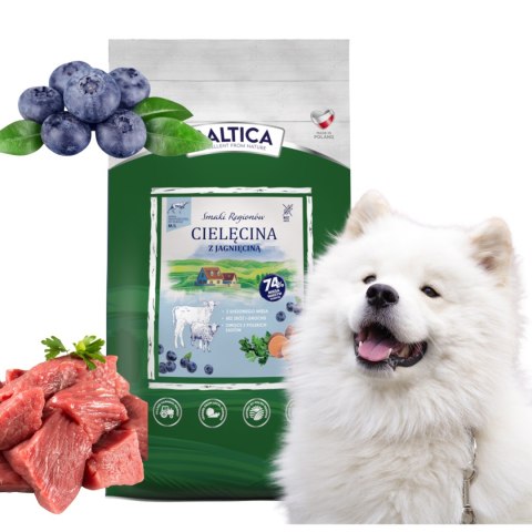 Baltica Smaki Regionów Cielęcina z jagnięciną M/L 9kg