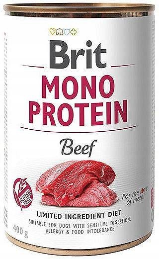 Brit MonoProtein Beef 400 Monobiałkowa Wołowina dla psa