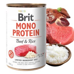 Brit MonoProtein Beef&Rice 400
