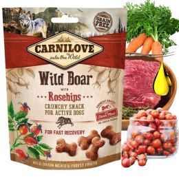 Carnilove Dzik z dziką różą Chrupiące smaczki 200 Wild Boar