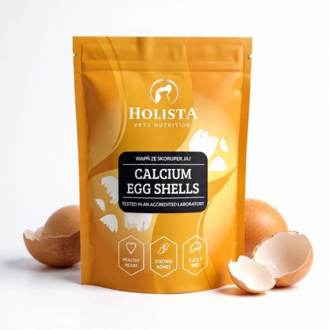 HOLISTA CALCIUM EGG SHELLS 1000G BARF Wapń ze skorupek jaj