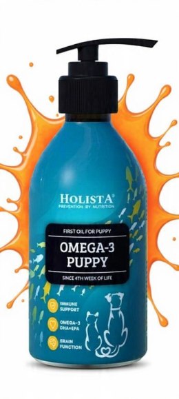 Holista Omega-3 Puppy Oil 200 ml - olej DHA EPA dla szczeniąt
