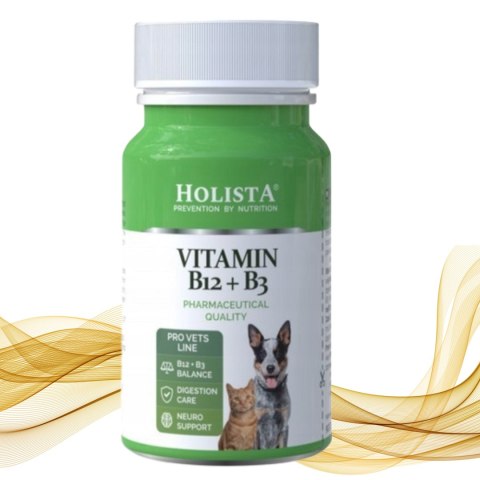 Holista Vitamin B12+B3 90 szt tabletek