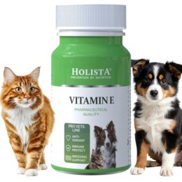 Holista Vitamin E 90 Tabl. wycisza alergie
