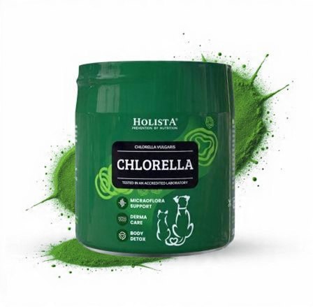 HolistaPets Chlorella dla psa i kota 100g