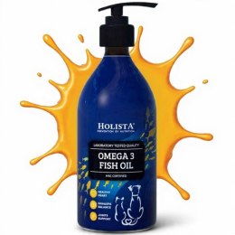 HolistaPets Omega3 Fish Oil 500ml olej z ryb
