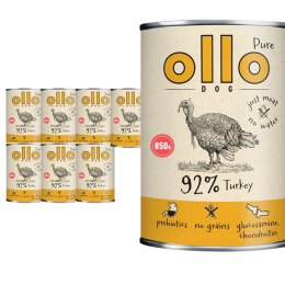 OLLO INDYK PURE TURKY 8x400 MONOBIAŁKOWY INDYK