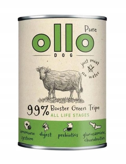 Ollo BOOSTER ZIELONE ŻWACZE 400g probiotyki